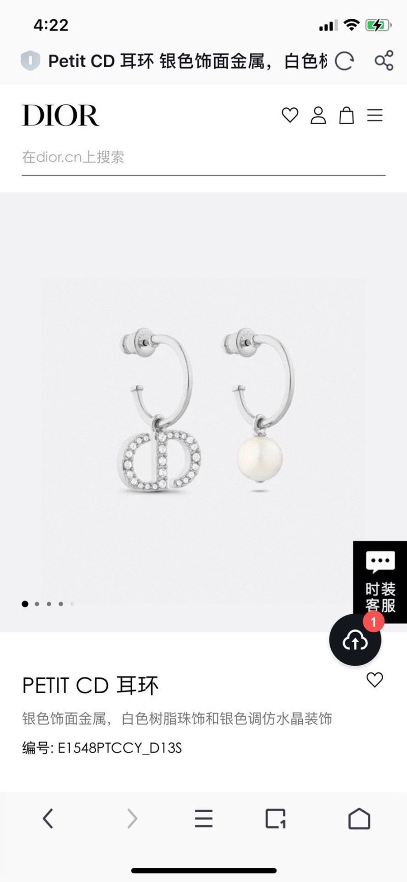 Christian Dior Earrings